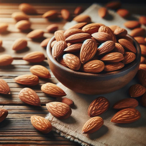 Almendras en un bowl.